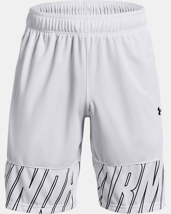 Men's UA Baseline Speed 10" Shorts, White, pdpMainDesktop image number 4